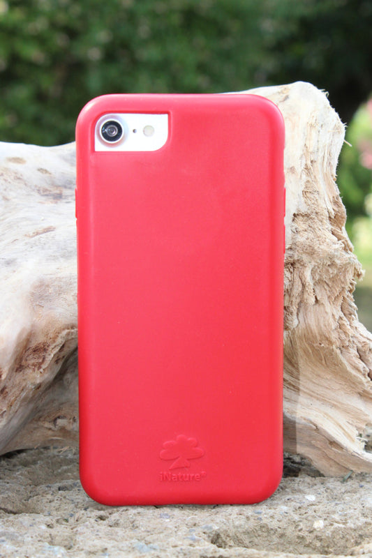 iNature iPhone 7/8/SE 2020 Case - Tomato Red-0